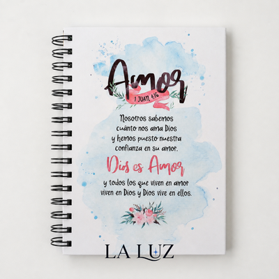 CUADERNO TAPA DURA - 1 JUAN 4:16