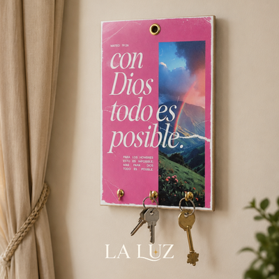 PORTA LLAVES - MATEO 19:26