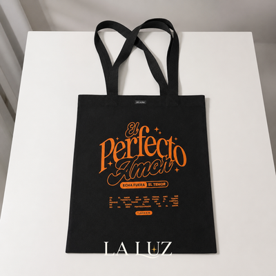 BOLSO DE TELA ESTAMPADO - EL PERFECTO AMOR