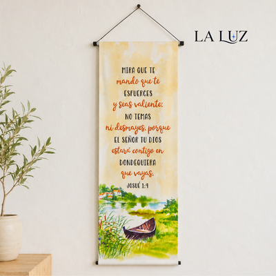 BANNER VINILICO - GRANDE - JOSUE 1:9