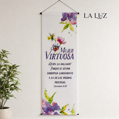 BANNER VINILICO - GRANDE - MUJER VIRTUOSA