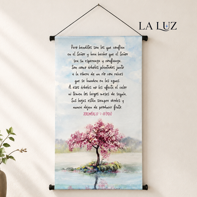 BANNER VINILICO - MEDIANO - JEREMÍAS 17:7-8