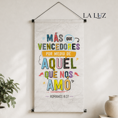 BANNER VINILICO - MEDIANO - ROMANOS 8:37