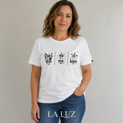 REMERA MUJER - DIOS LO DIJO