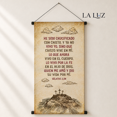 BANNER VINILICO - MEDIANO - GALATAS 2:20