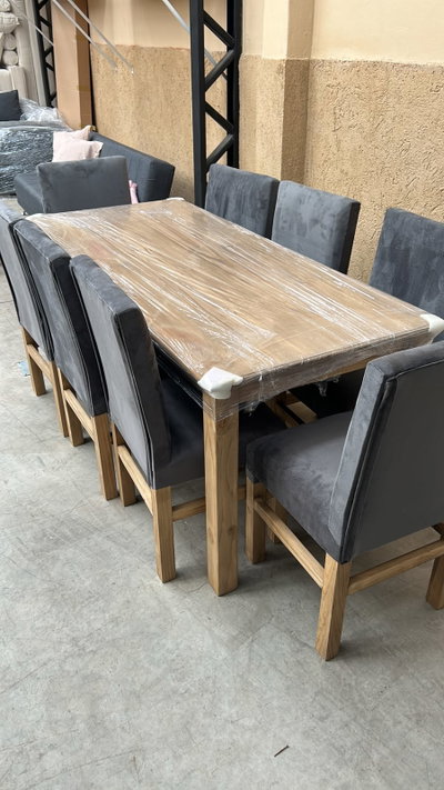 JUEGO COMEDOR + 8 SILLAS