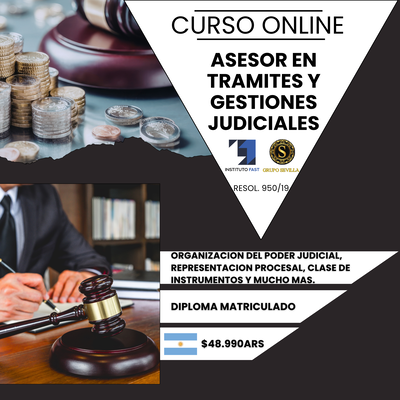 ASESOR DE TRAMITES Y GESTIONES JUDICIALES