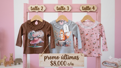 remeras m/l promo