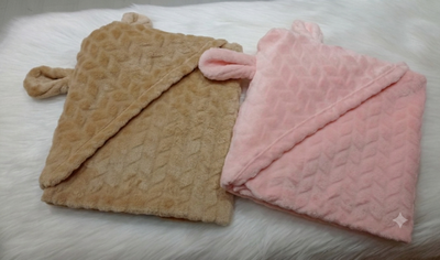 Mantas soft con orejitas 