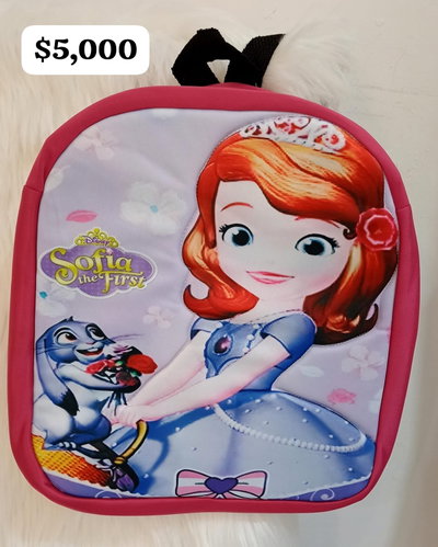 mochila princesa sofia promo !!!