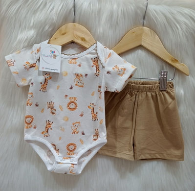Conjunto body y shorts 