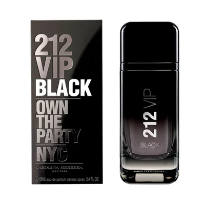 CAROLINA HERRERA  212 Vip Men Black EDP 
