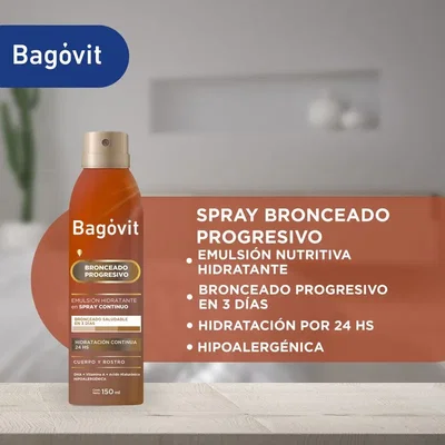 BAGOVIT Spray Autobronceante Progresivo