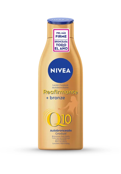 NIVEA Crema Corporal Reafirmante + Bronceadora 400ml