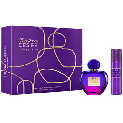 ANTONIO BANDERAS Estuche The Secret Desire (Perfume 80ml + Deo 150ml)