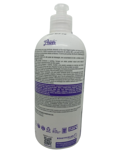 Crema para Peinar Power Black Curly Rulos - Soul Power