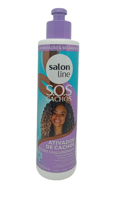 Ativador Capilar Salon Line Sos Ácido Hialurônico 300 M