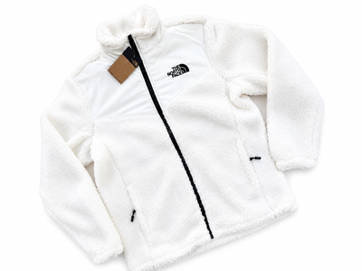 Campera Polar The North Face Sherpa Blanca Corderito Unisex Premium