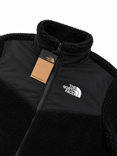 Campera Polar The North Face Sherpa Negra Corderito Unisex Premium