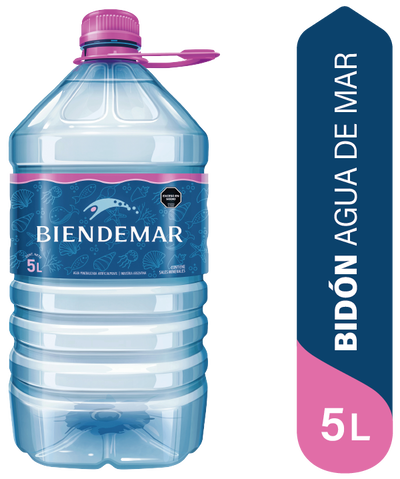Bidón agua de mar 5 L