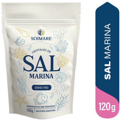 Sal Marina 100% Pura - 120 Grs