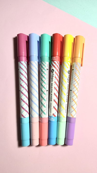 Resaltadores Multilayers x 6