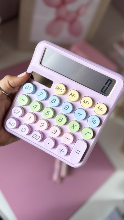 Calculadora Jumbo lila