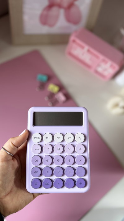Calculadora Karu violeta