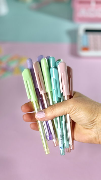 Lapicera pastel 