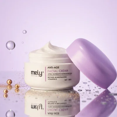 Crema Facial Hidratante Antiage Reafirmante Para Rostro Mely