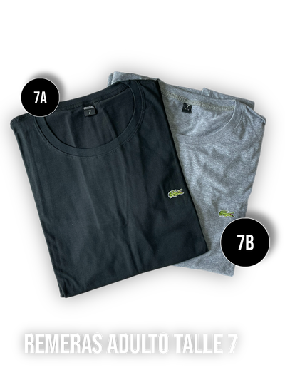Remera Básica talle 7 (4XL)