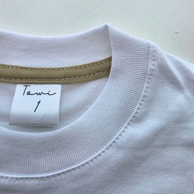 Remera Bebe Algodón Pima Blanca Amigos fiel