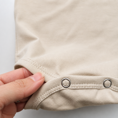 Body Algodon con Lycra Beige