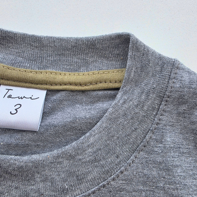 Remera Bebe Algodón Pima Gris Dinos