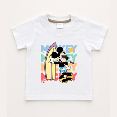 Remera Bebe Algodón Pima Blanca Miky