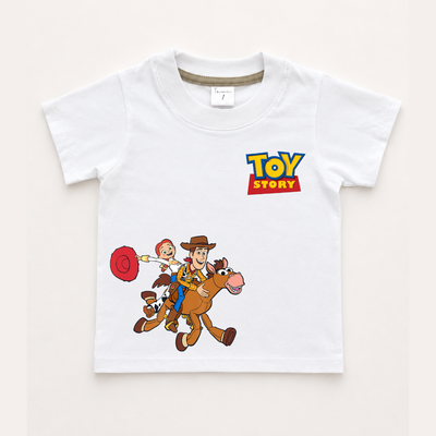 Remera Bebe Algodón Pima Blanca Tiro al Blanco