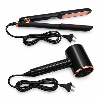 Combo Secador 1800 W + Alisador 45 W Exxtra Tech