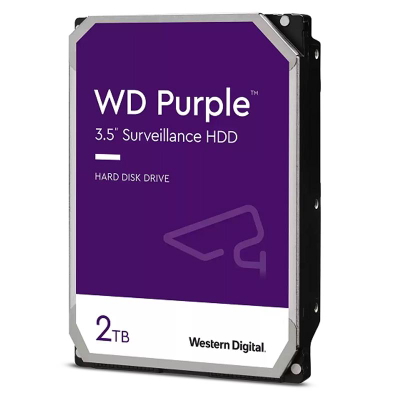  Disco Rígido 2Tb Western Digital Purple Surveillance 256MB SATA3