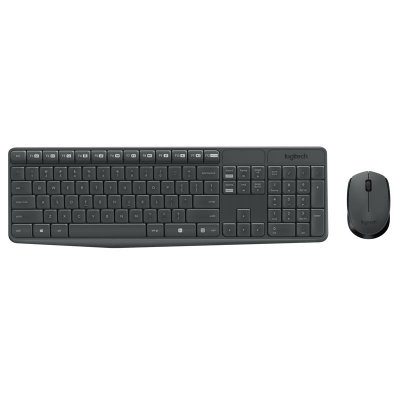 Combo Teclado + Mouse Inalambricos Logitech MK235