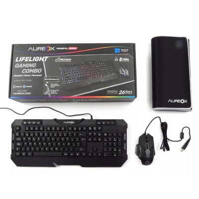 Combo Teclado + Mouse +Pad Gaming Aureox ARXP-GC1000