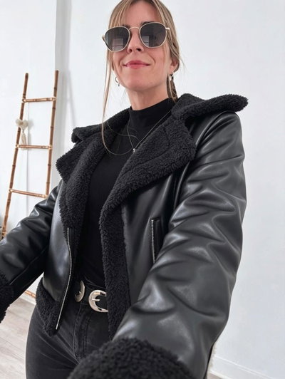 Campera corderito talle 2-4