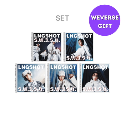 LNGSHOT - EP. SWISH - SET DE 5 VERSIONES STANDAR + POB WEVERSE