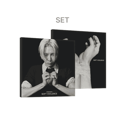 TAEMIN - PHASE I: SOFT VIOLENCE - SET DE 2 VER. PHOTOBOOK