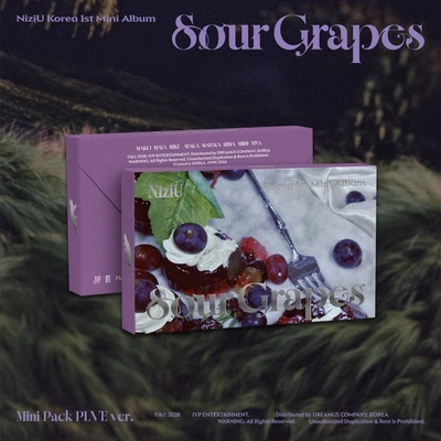 NiziU - SOUR GRAPES - VER. MINI PACK PLVE