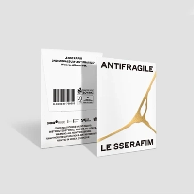 LE SSERAFIM - ANTIFRAGILE - VER. WEVERSE RANDOM