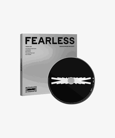 LE SSERAFIM - FEARLESS - VER. MONOCHROME BOUQUET
