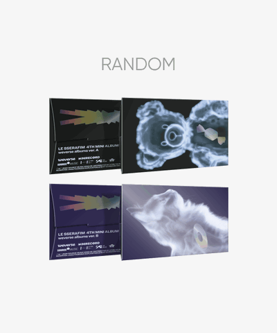 LE SSERAFIM - CRAZY - VER. WEVERSE RANDOM