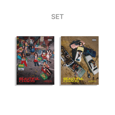KATSEYE - BEAUTIFUL CHAOS - SET  DE 2 VERSIONES