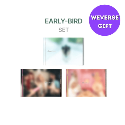 ILLIT - BREAK EVEN - SET DE 3 VER. STANDARD + POB WEVERSE