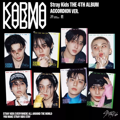 STRAY KIDS - KARMA -VERSION  ACCORDION RANDOM